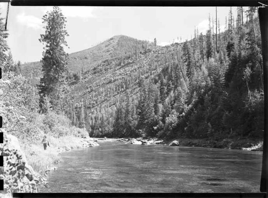 Saint Joe River (Idaho), 1946 Kyle Laughlin Photograph Collection