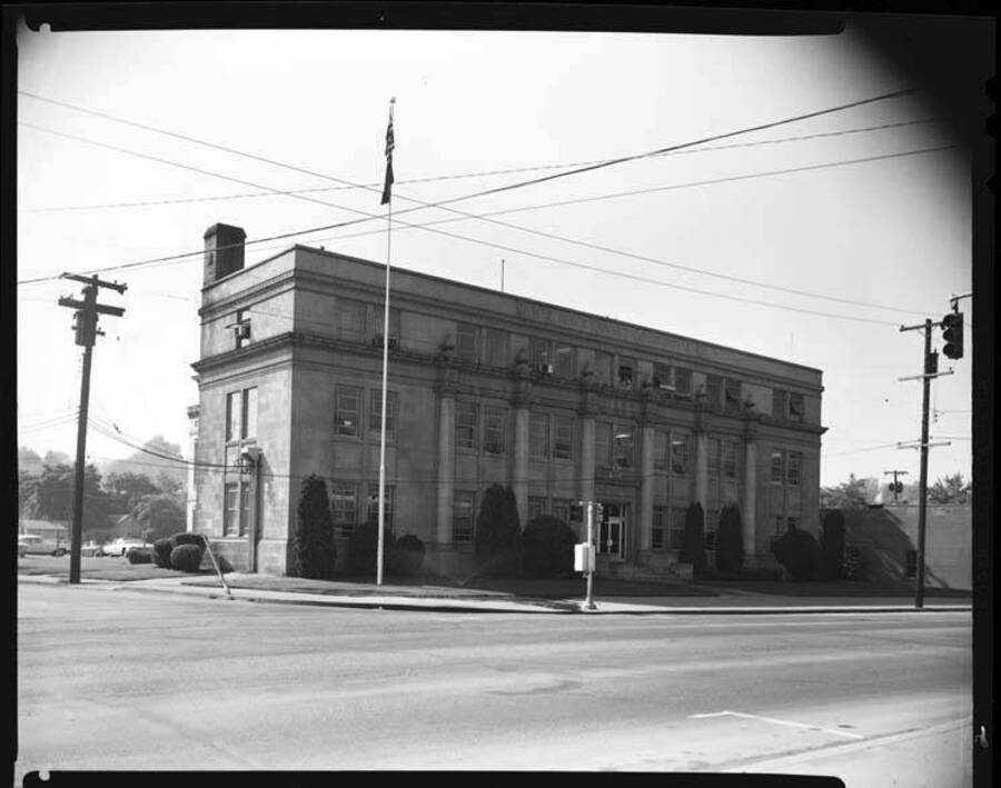County Courthouse Nez Perce, 1967 Kyle Laughlin Photograph Collection