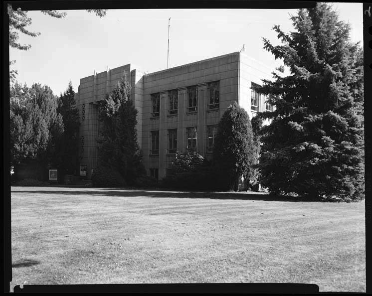 County Courthouse Caribou, 1967 Kyle Laughlin Photograph Collection