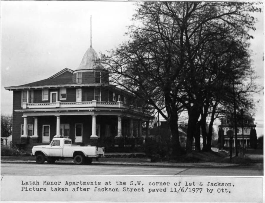 Latah Manor Apartments Ott Historical Photograph Collection