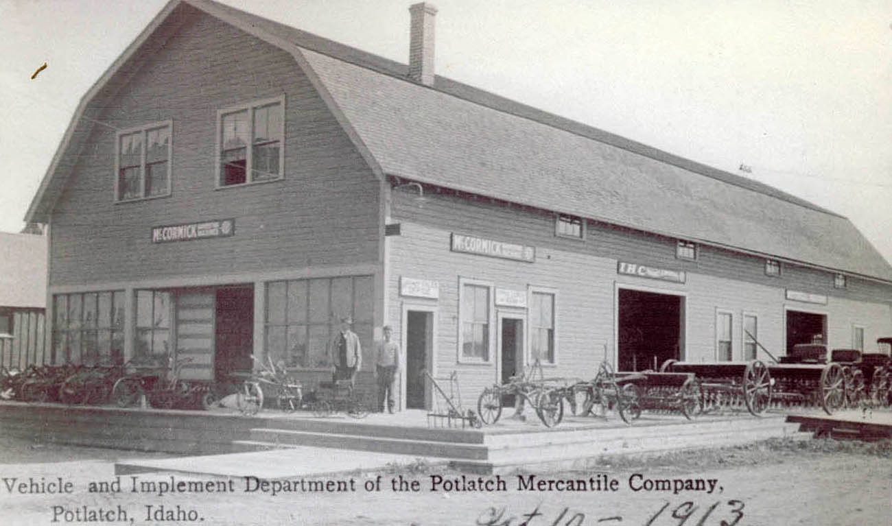 Potlatch Mercantile Company Potlatch Historical Society Collection