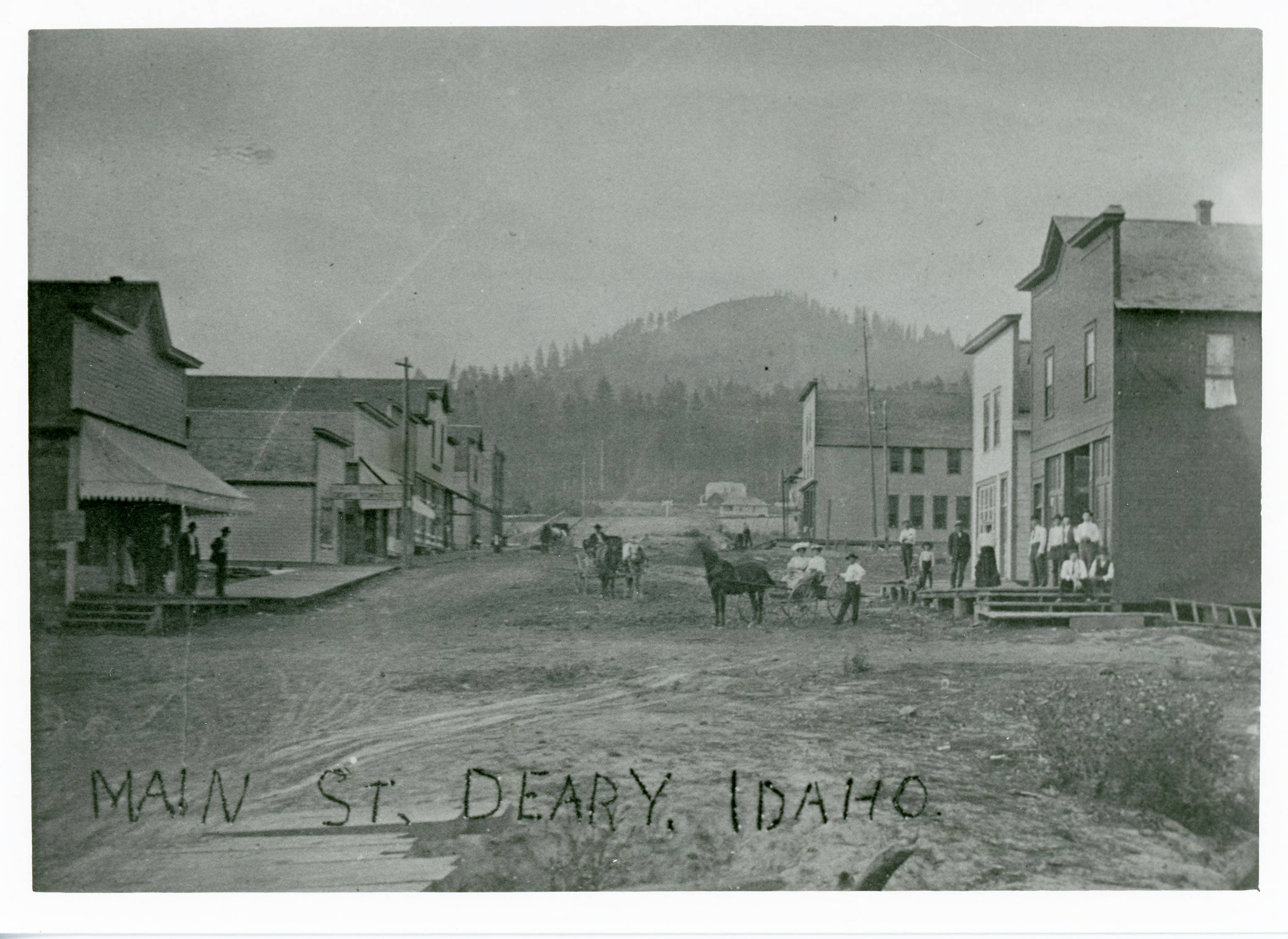 Deary Main Street Potlatch Historical Society Collection