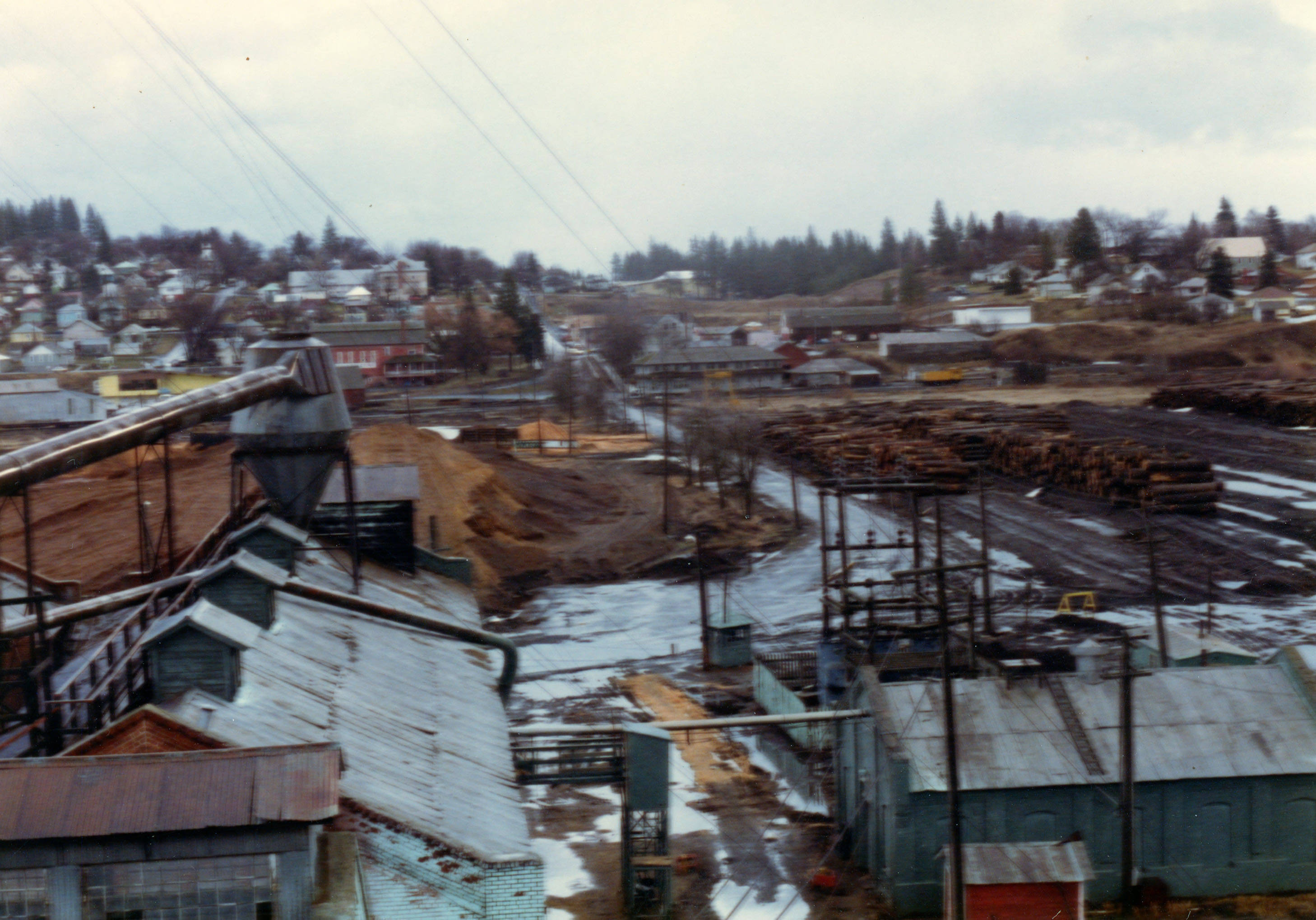 Flood at the Potlatch Mill [03] Potlatch Historical Society Collection