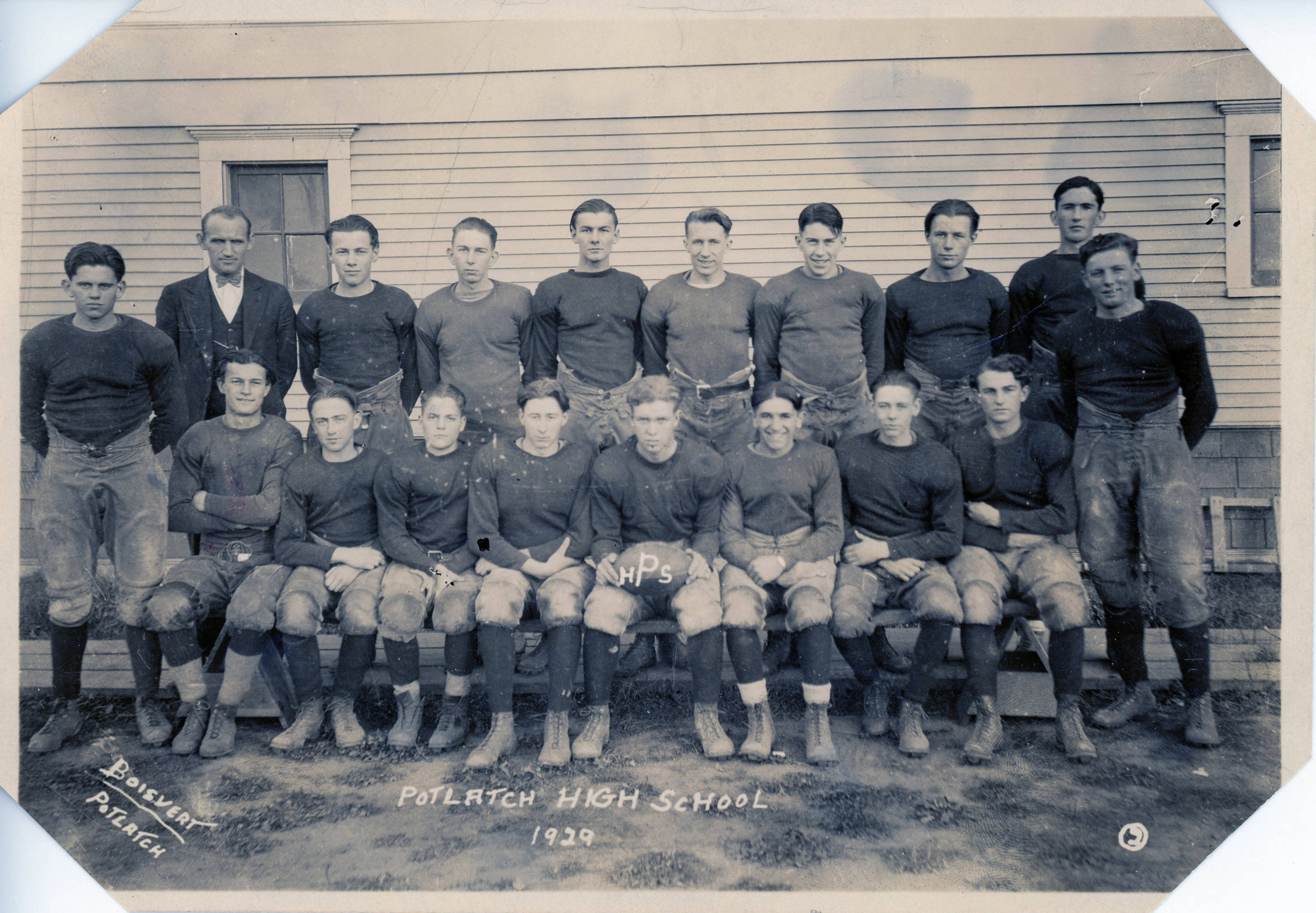 Potlatch High School Football Team 1929 Potlatch Historical Society Collection
