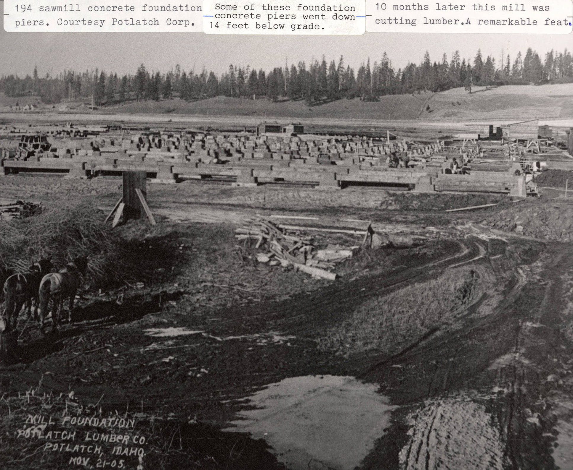 Sawmill Foundation Potlatch Historical Society Collection