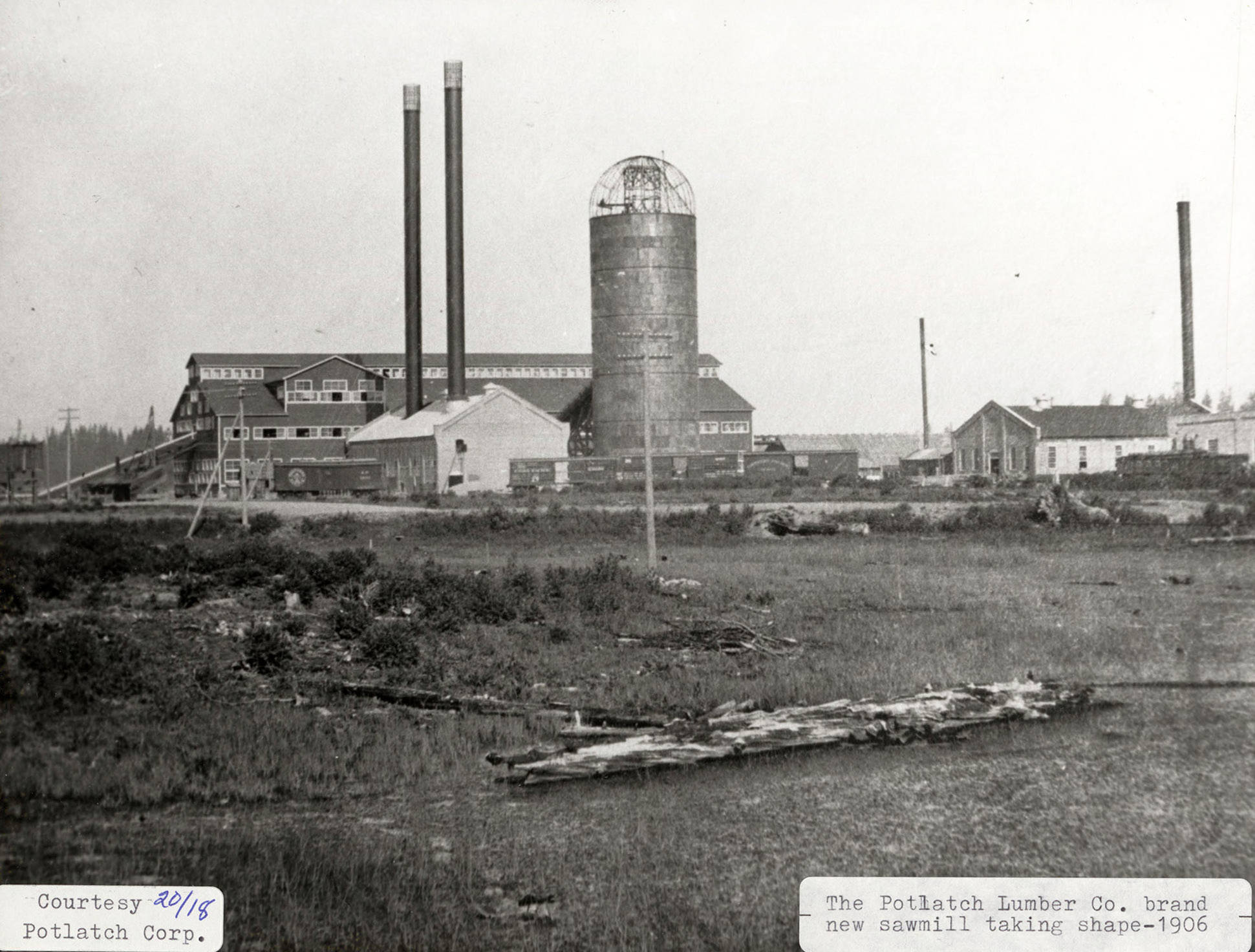 New Potlatch Lumber Mill [3] Potlatch Historical Society Collection
