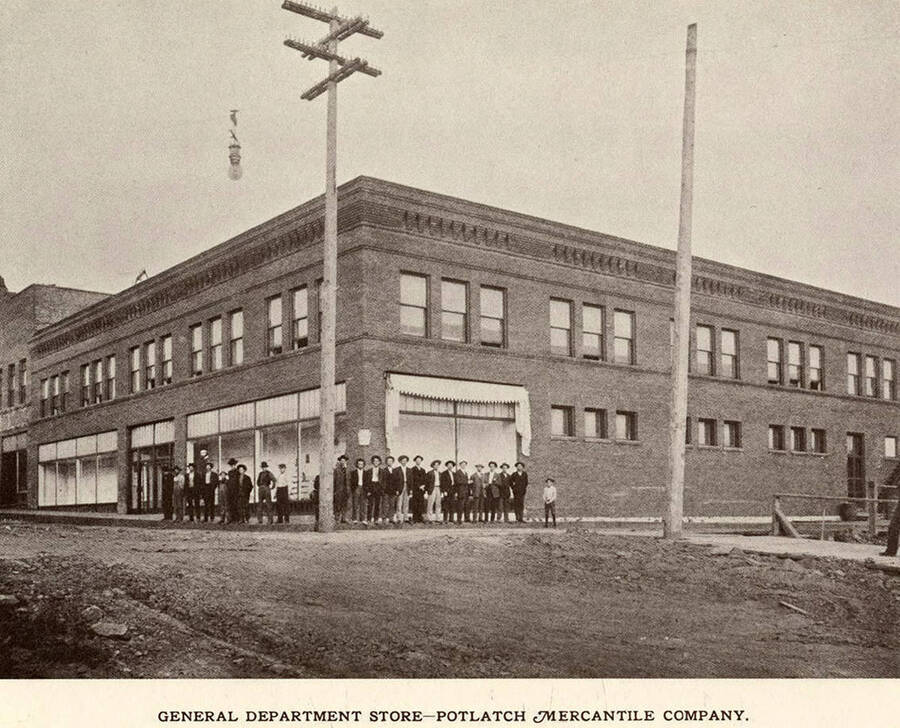 Potlatch Mercantile Company Potlatch Historical Society Collection