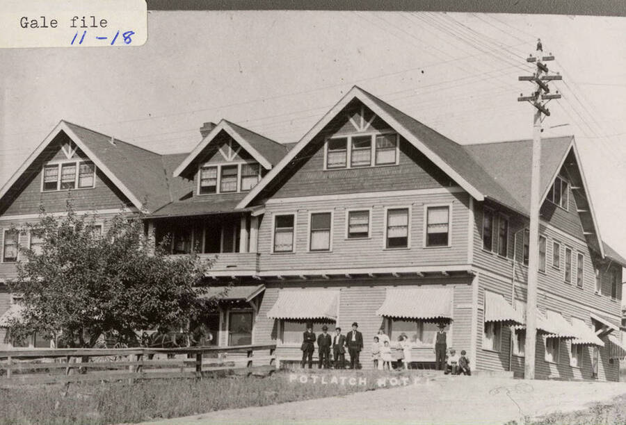 Potlatch Hotel Potlatch Historical Society Collection