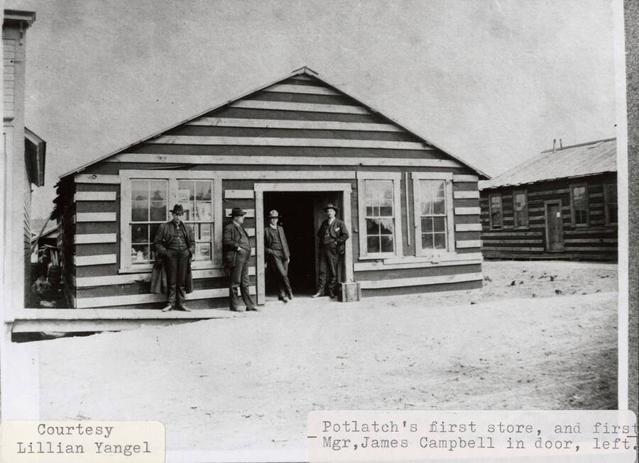 First Store Potlatch Historical Society Collection