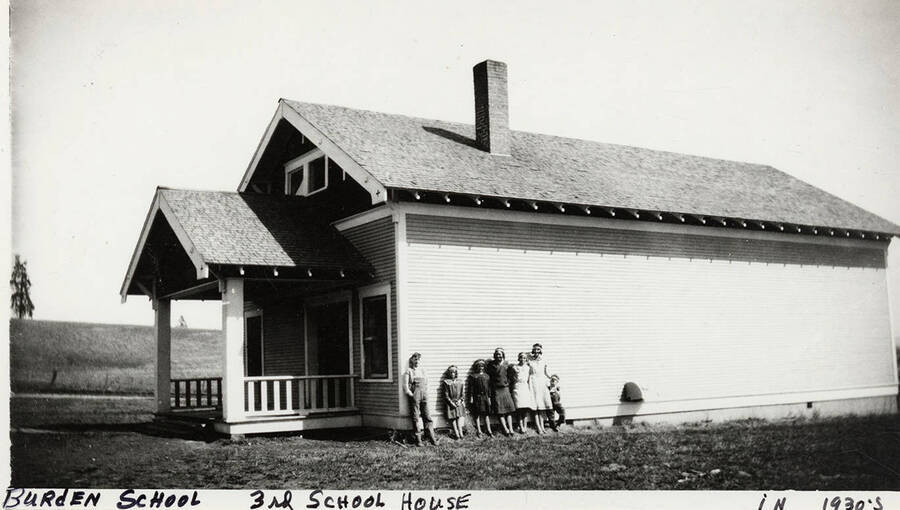 Burden School Potlatch Historical Society Collection