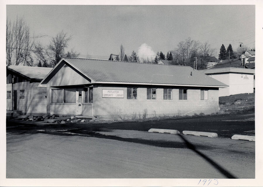 Potlatch Public Library Potlatch Historical Society Collection