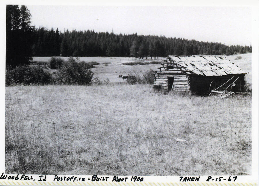 Woodfell, Idaho Post Office [2] Potlatch Historical Society Collection
