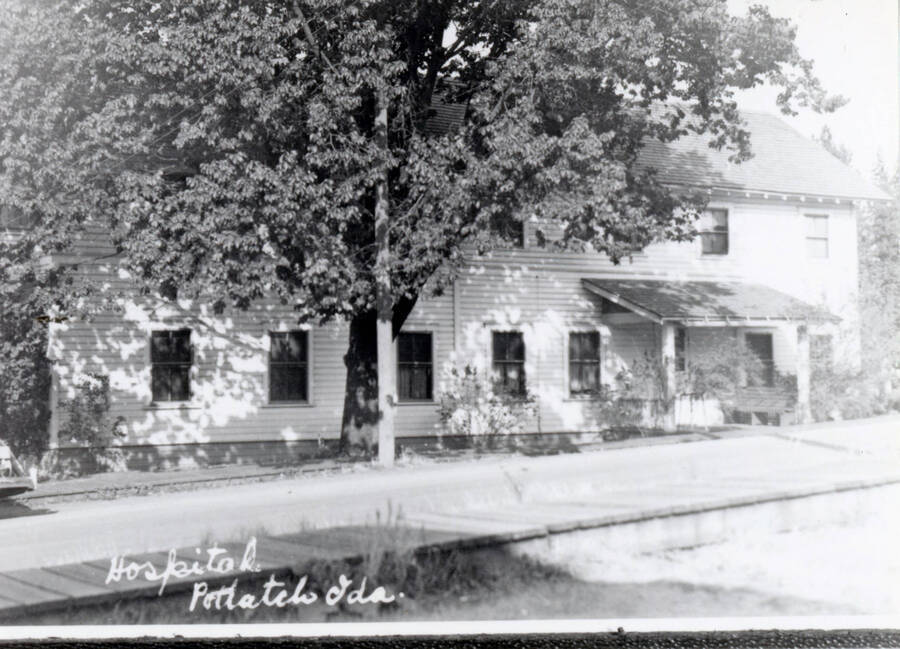 Potlatch Hospital Potlatch Historical Society Collection