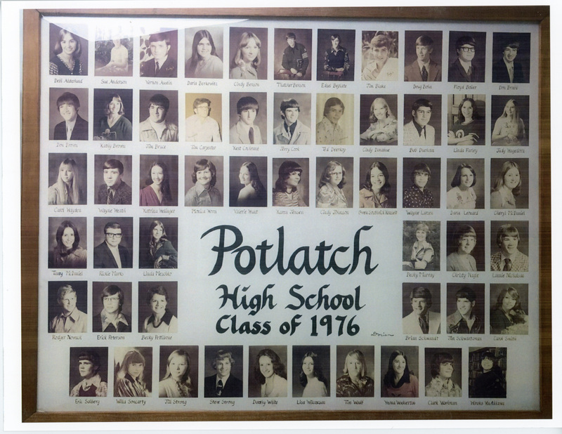 Potlatch High School Class of 1976 Potlatch Historical Society Collection