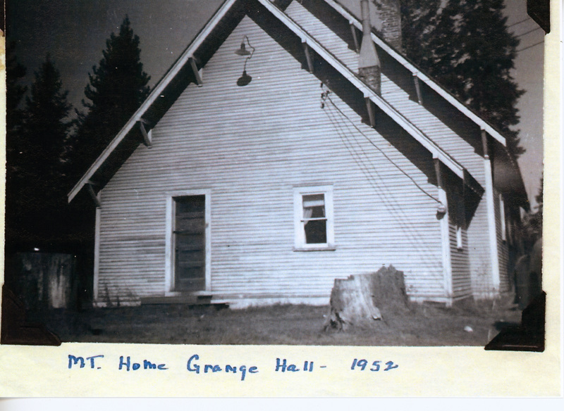 Mountain Home Grange Potlatch Historical Society Collection