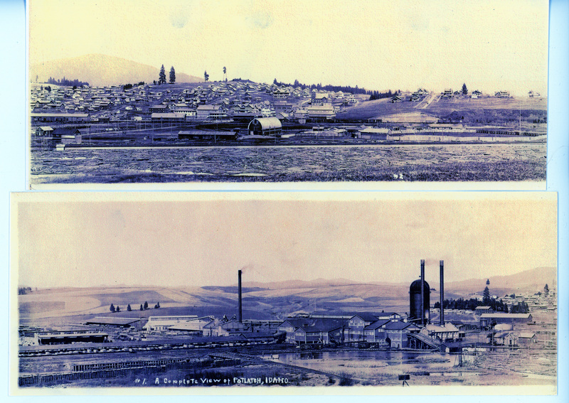 Panorama of Potlatch, Idaho Potlatch Historical Society Collection