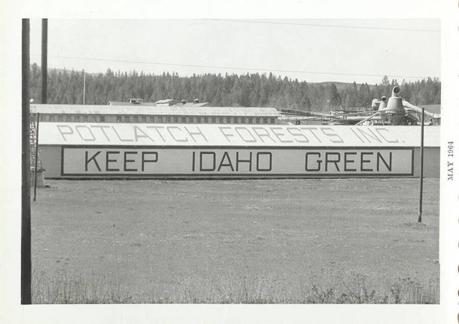 Keep Idaho Green Potlatch Historical Society Collection
