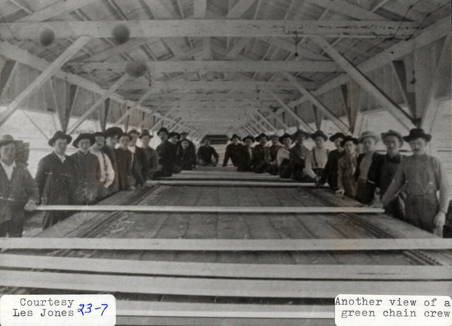 Green Chain Crew Potlatch Historical Society Collection