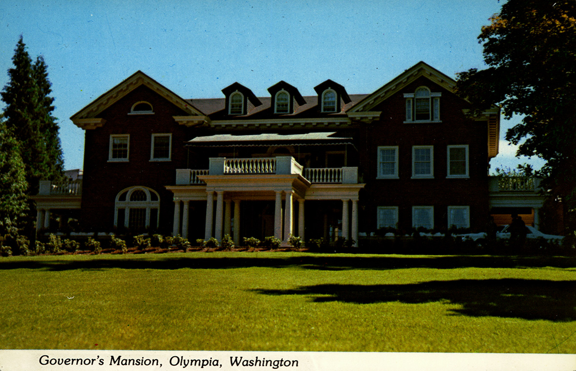 Governor's Mansion, Olympia, Washington Northwest Historical Postcards Collection