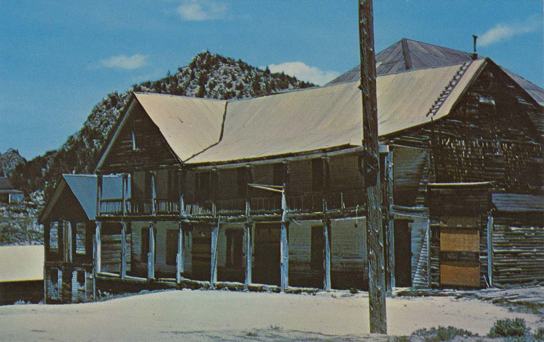 Idaho Hotel, Silver City, Idaho. Northwest Historical Postcards