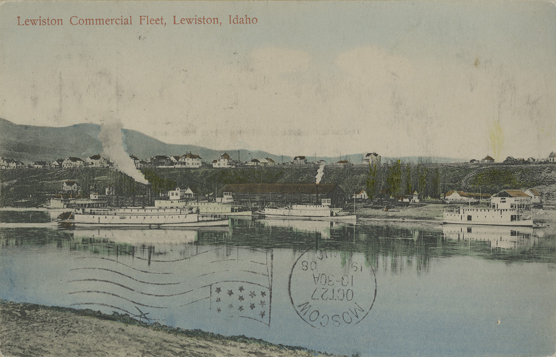 Lewiston Commercial Fleet, Lewiston, Idaho. Steamboats. Northwest