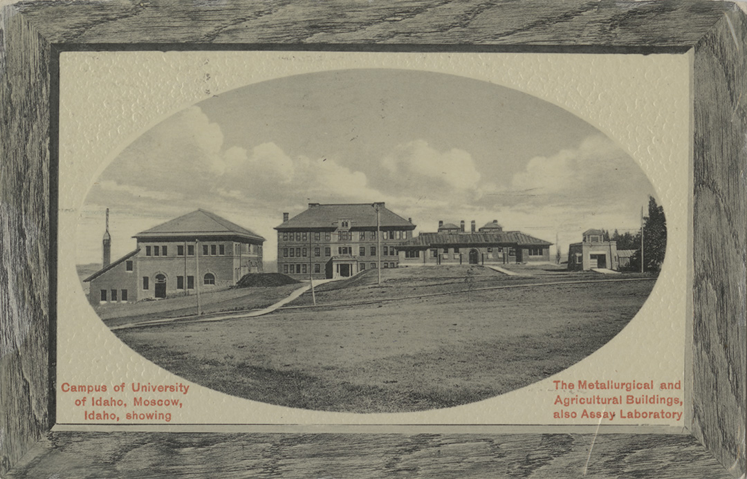 Campus of the University of Idaho, showing the Metallurgical and Agricultural Buildings, also