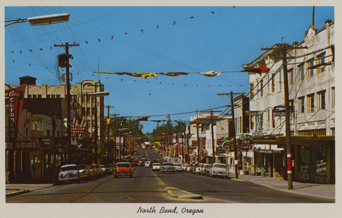 North Bend, Oregon Northwest Historical Postcards Collection