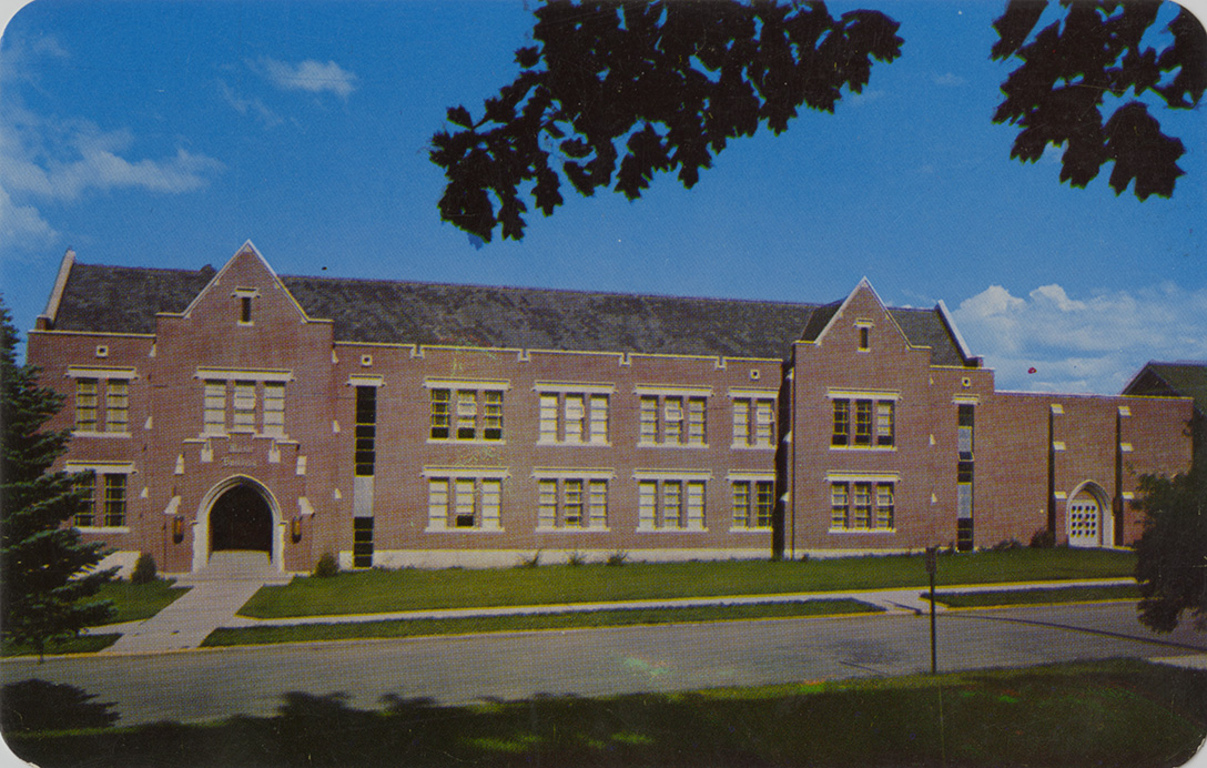 Music Building. Exterior. University of Idaho Northwest Historical Postcards Collection