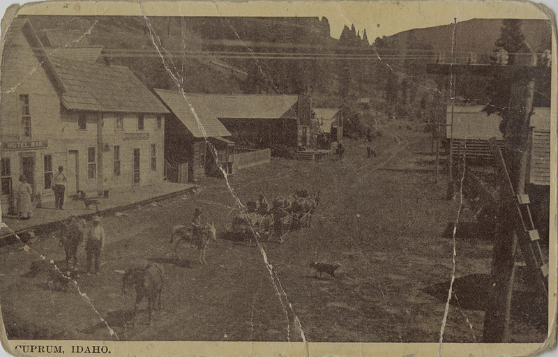 Cuprum, Idaho. Northwest Historical Postcards Collection