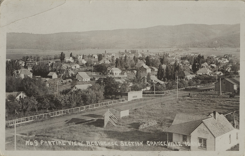 Partial view of residence section. Grangeville, Idaho Northwest