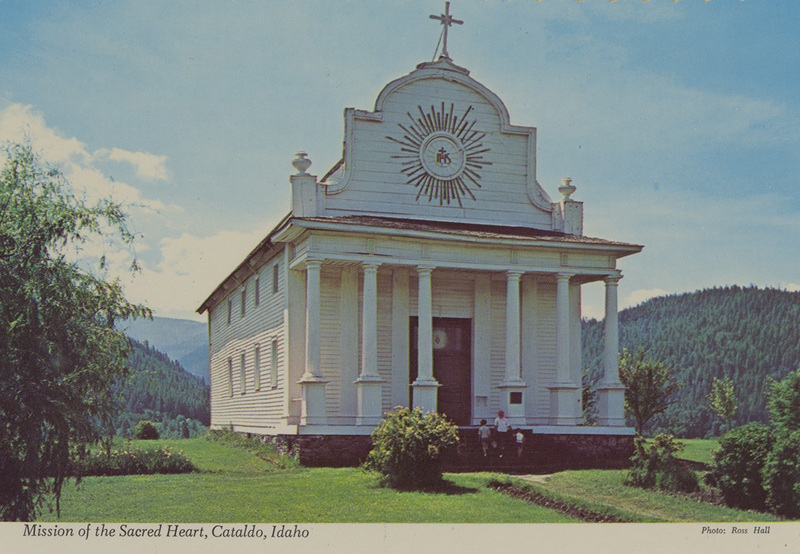 Coeur d'Alene Mission of the Sacred Heart. Cataldo Mission. Northwest