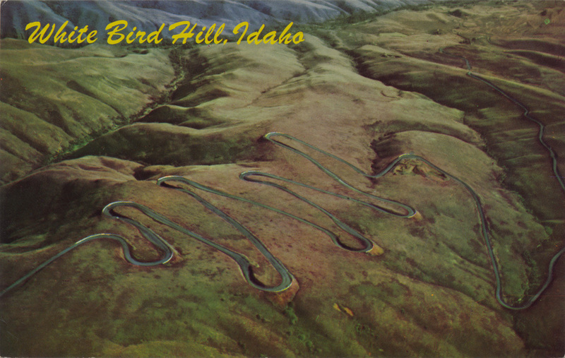 White Bird Hill, Idaho Northwest Historical Postcards Collection