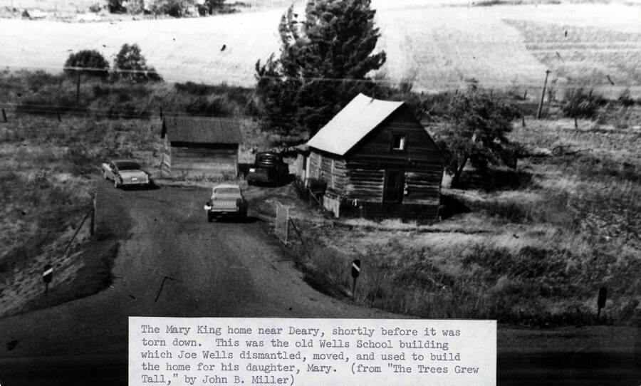 Mary King home near Deary, Idaho The Trees Grew Tall Photograph