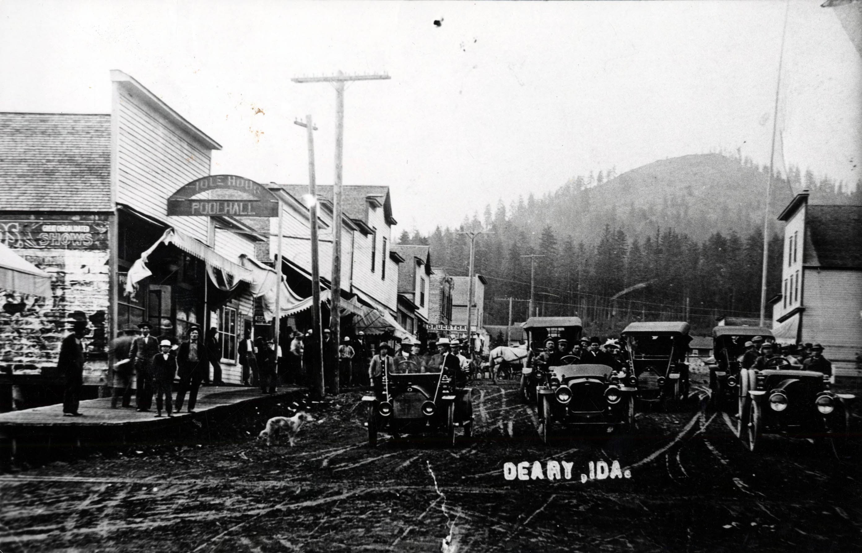 Main Street, Deary, Idaho The Trees Grew Tall Photograph Collection