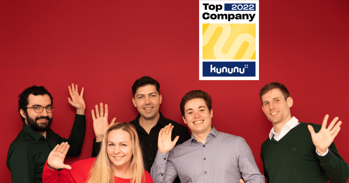 Wir sind kununu Top Company! OBJENTIS Software Integration GmbH