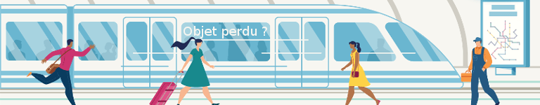 Gare de Lyon Perrache liste des objets trouvés et perdus