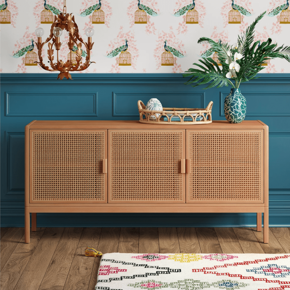 A Caned Console is Spring's Must Have OBLIQUE NEW YORK