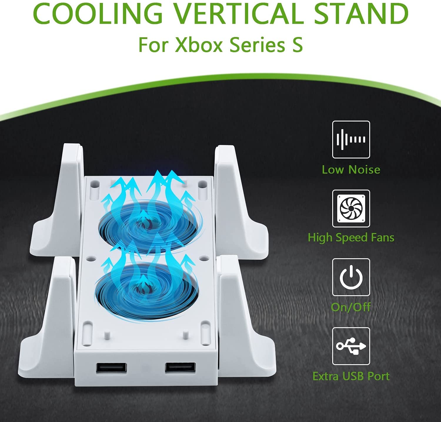 Xbox Series S Stand Cooling Fan obogame