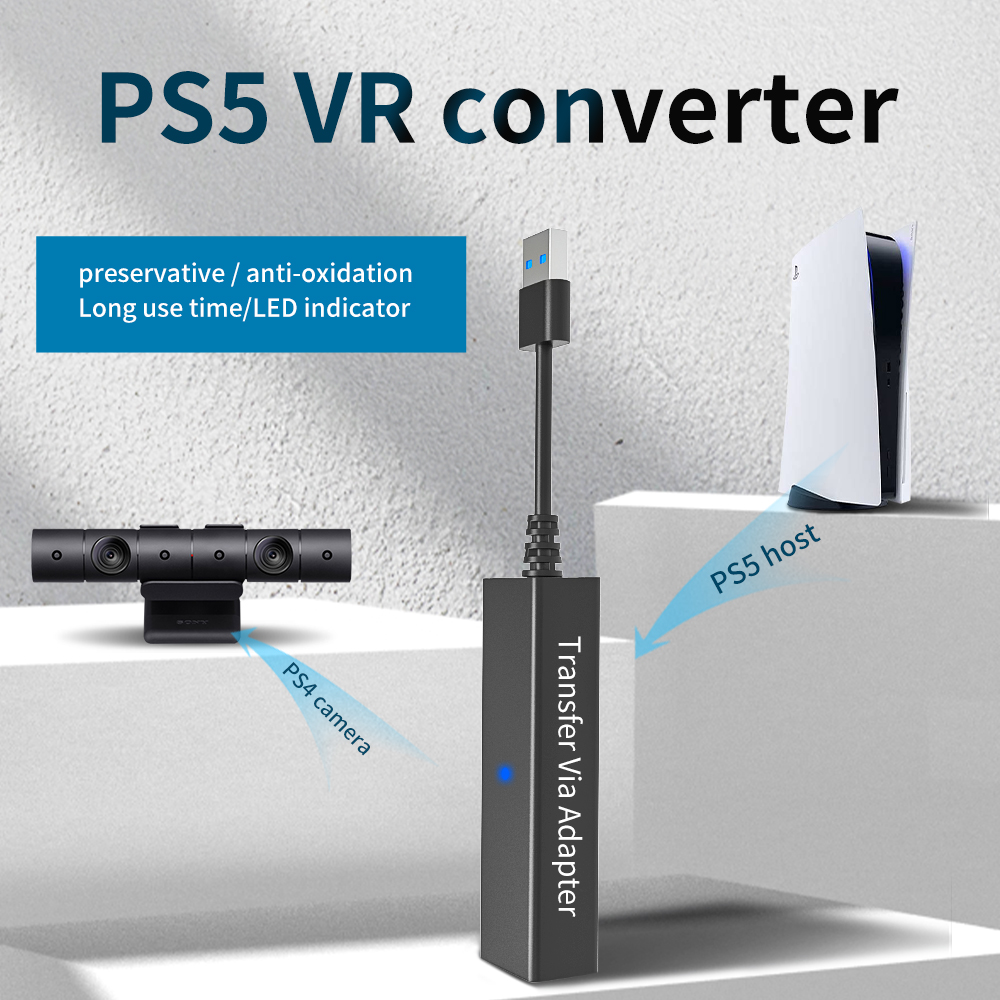 VR Camera Adapter for PS5 Console PS5 VR obogame
