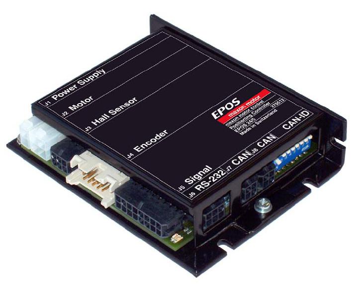 How to control Maxon EC motor EC45 using EPOS 24/5 motor driver