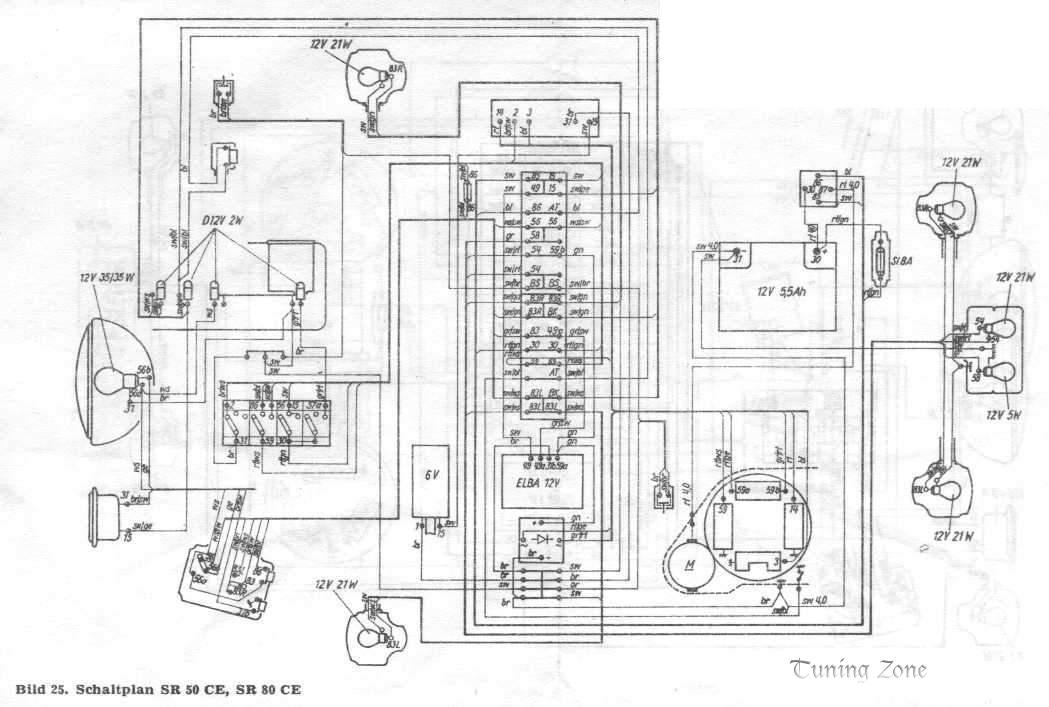 Simson Sr50 12v Schaltplan