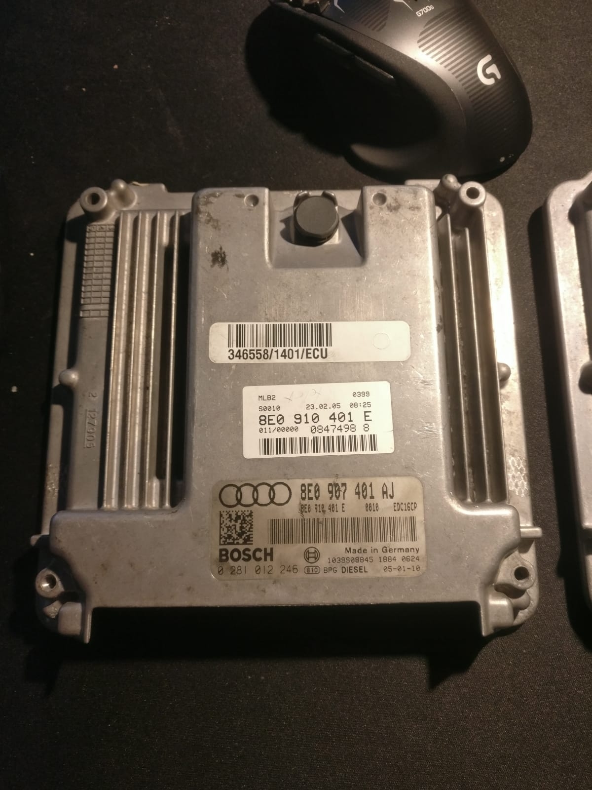 [Rozwiązano] Audi A4 B7 Odczyt pin z pamięci ecu silnika / klonowanie