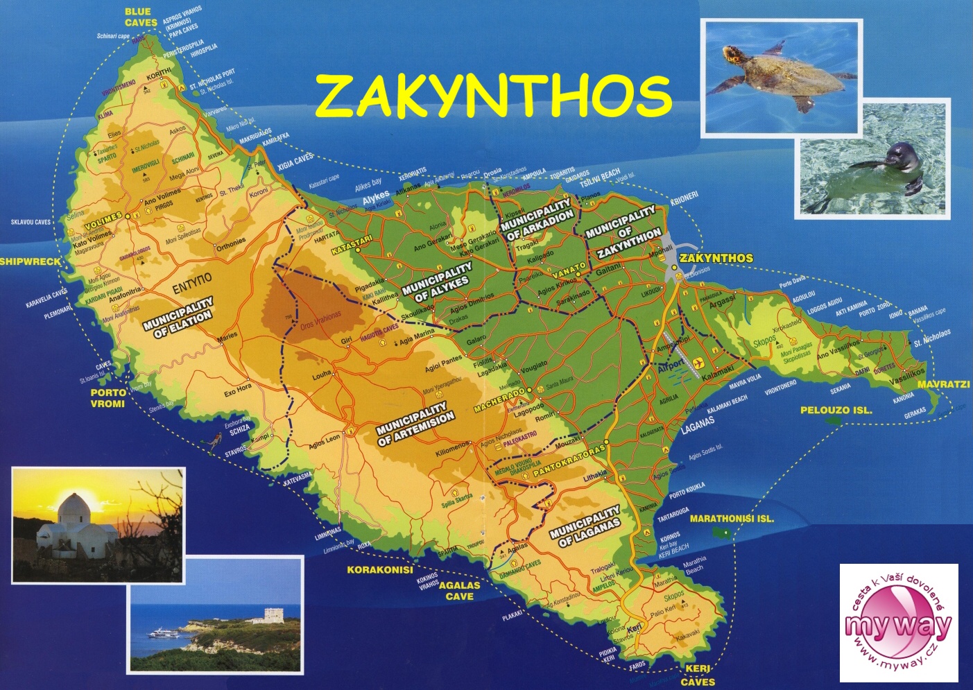 Waar Ligt Zakynthos Op De Kaart Zakynthos Vakantie naar Zakynthos ViaVakantie.nl