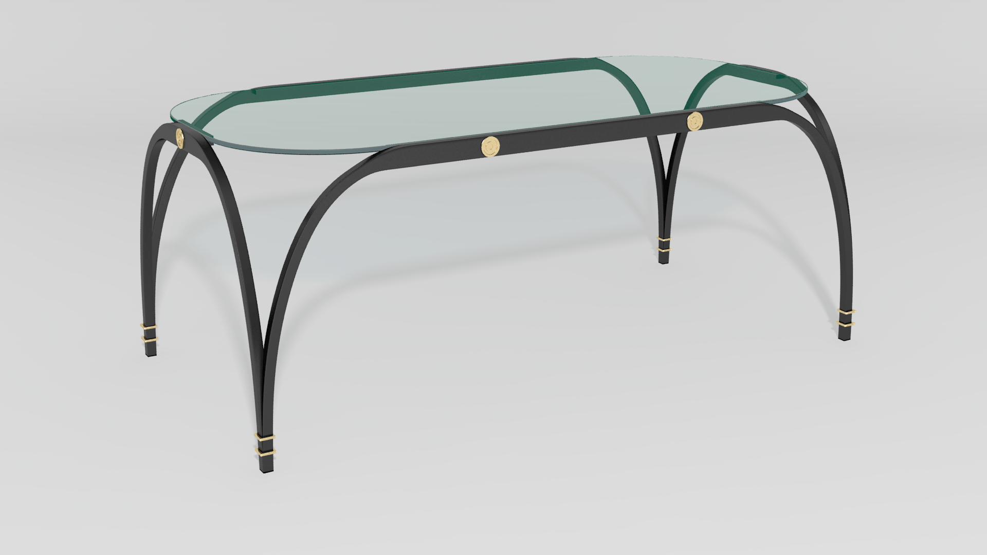 Item 4613, Centurion Curule Frameless Dining Table Base O'Brien