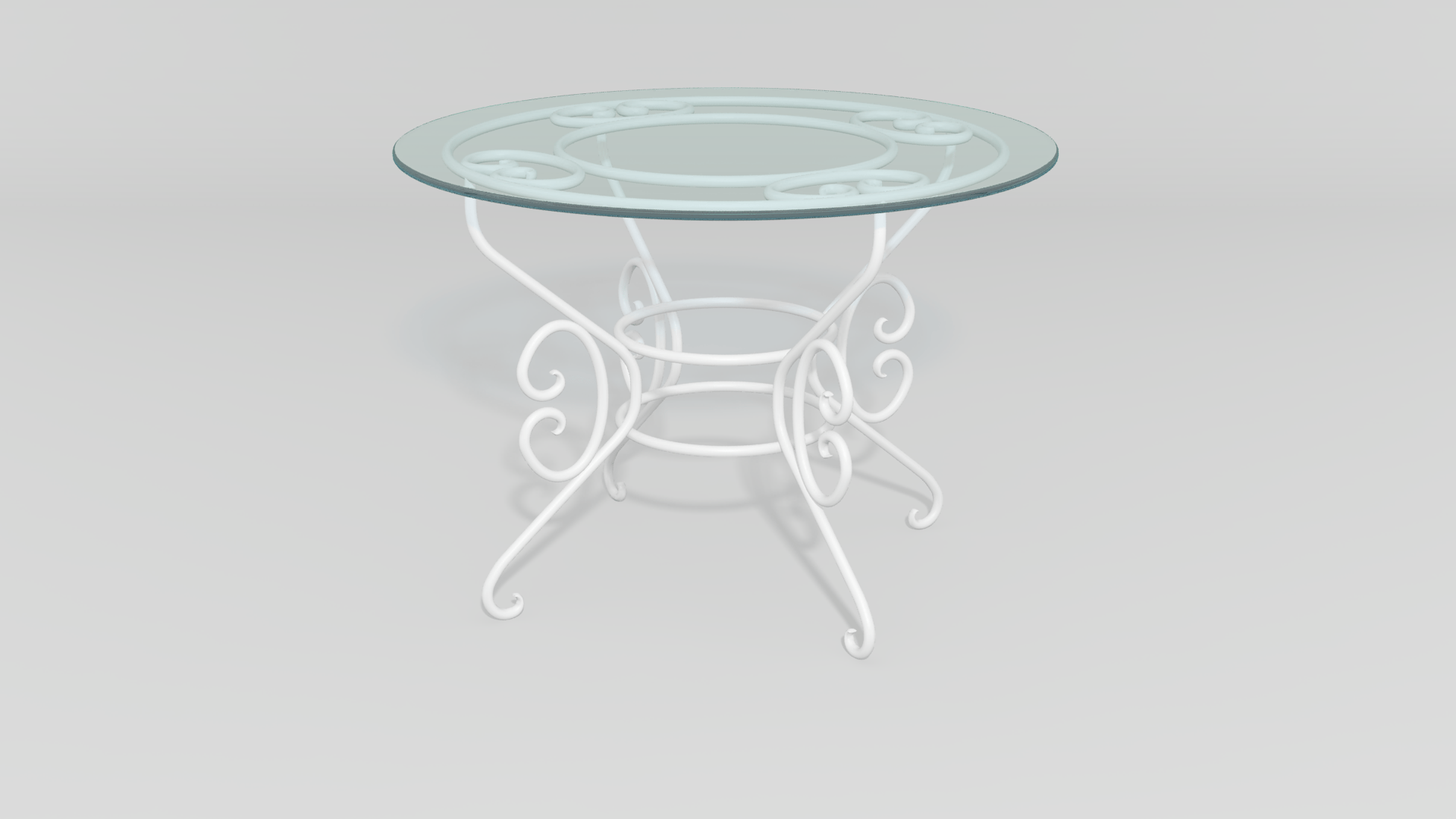 Item 4912, French Country Cafe Table Base O'Brien Ironworks