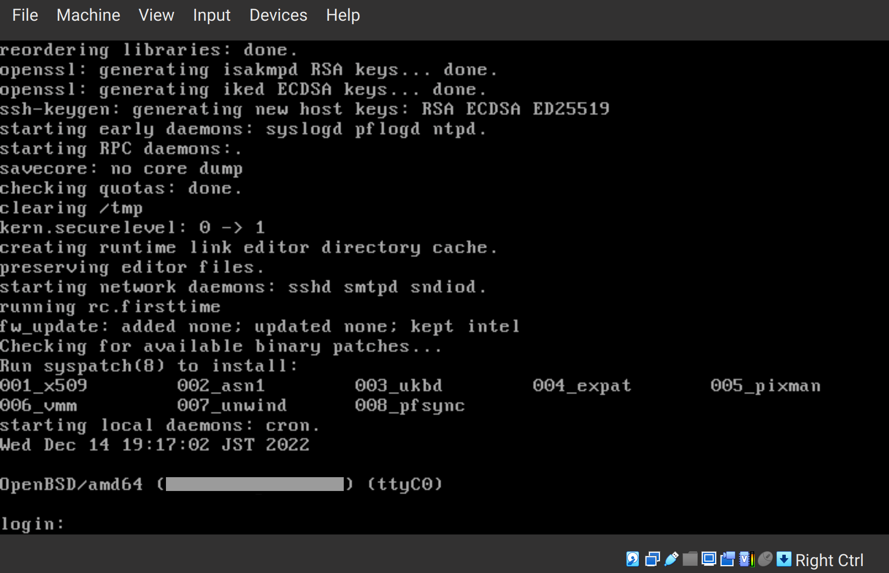 OpenBSD Full Disk Encryption (on VirtualBox) OpenBSD Solutions Blog