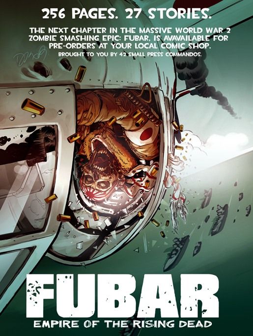 KickStarterFunded Zombie Graphic Novel FUBAR Makes New York Times Best