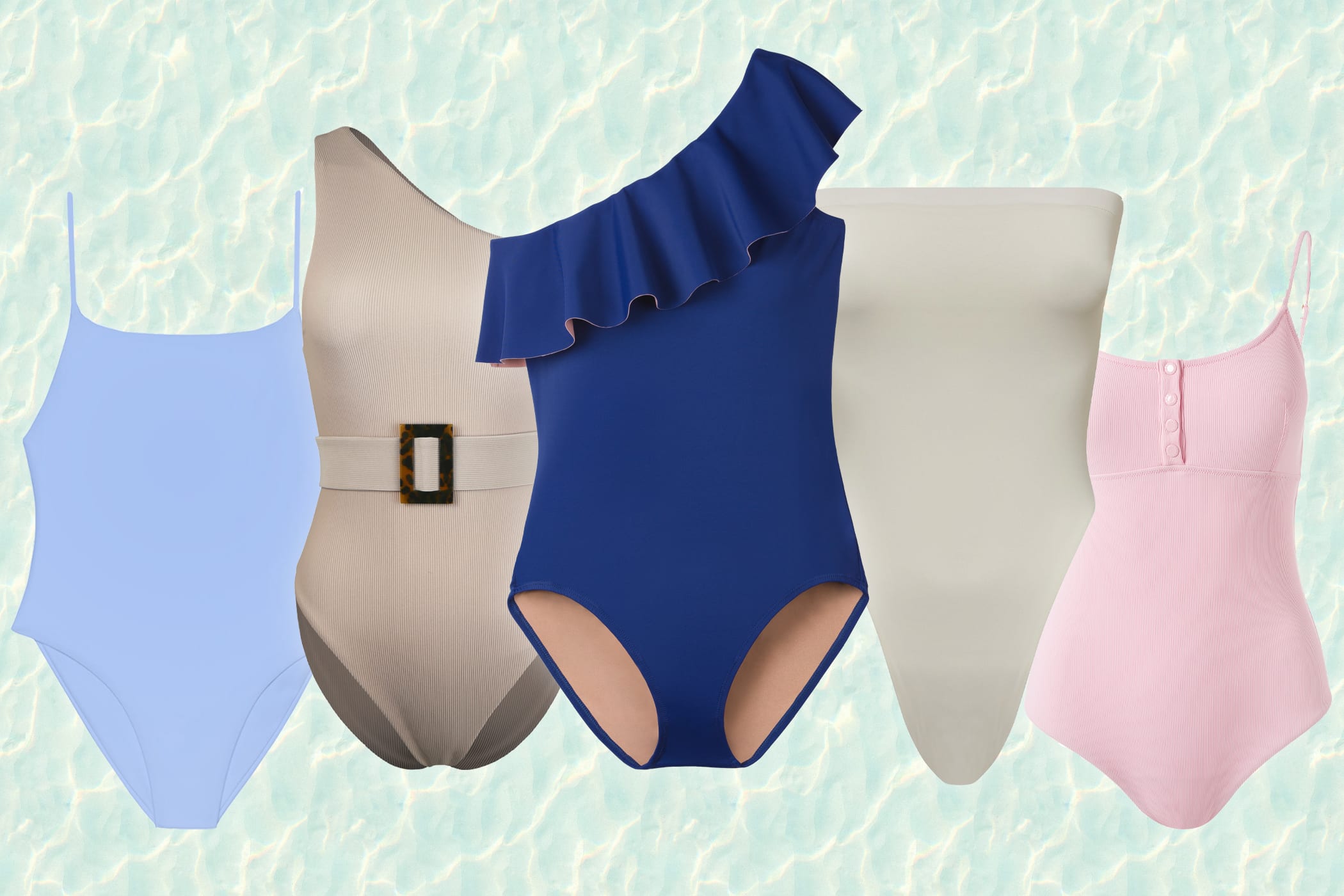 Best OnePiece Swimsuits for Summer Stylish Flattering Bathing Suits