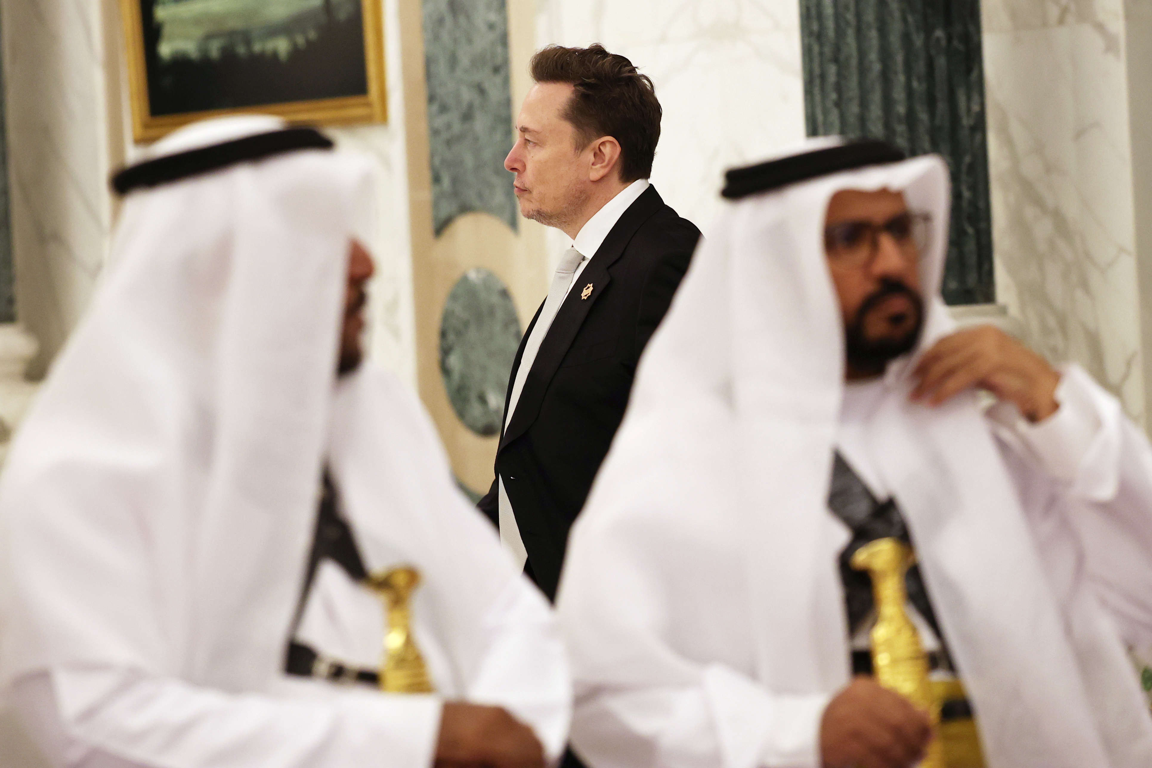 Elon Musk on Trump's journey to the Middle East