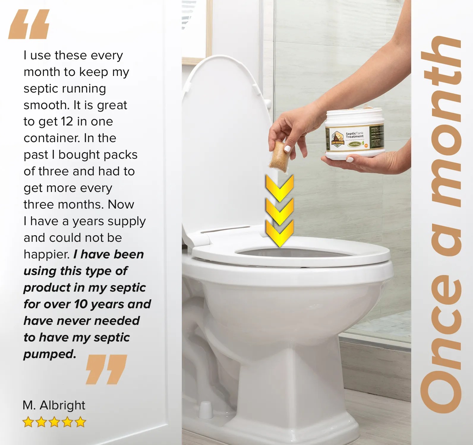 Septic Tank Treatment Obsession Products